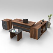 VOGEL13-BA Set mobilier de birou Nuc antracit