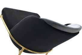 Dore-103V4 Scaun de sufragerie negru Gold