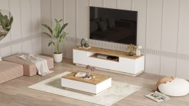 FR17-AW pentru mobilier pentru sufragerie Atlantic Pine White