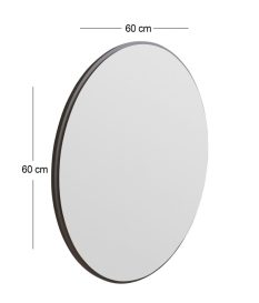Oglinda Ozze 60x2x60 Neagra