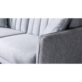 AQUA-TAKIM3-S 1008 Set canapea și fotoliu 303x156x90 gri