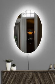 Oglinda Belrosa cu iluminare LED 40x60 alb
