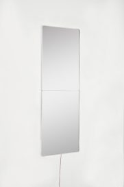 Oglinda dreptunghiulara 20 x 80 cm cu iluminare LED 20x80 alb