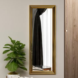 Oglindă netedă pentru sufragerie Aur