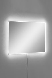 Oglinda dreptunghiulara 40 x 60 cm cu iluminare LED 40x60 alb