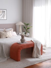 Nu Bench - Coral Puff 106x46x45 Coral