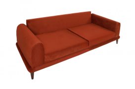 Nero - NQ6-193 Set canapea și fotoliu 315x156x79 gresie roșu-crem