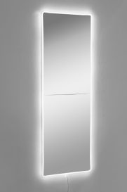 Oglinda dreptunghiulara 40 x 120 cm cu iluminare LED 40x120 alb