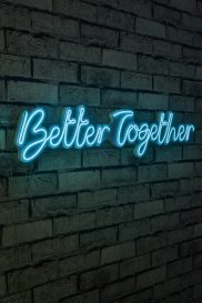 Better Together - albastru Iluminare decorativă LED din plastic 84x2x16 albastru