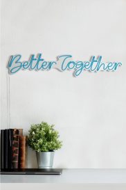 Better Together - albastru Iluminare decorativă LED din plastic 84x2x16 albastru