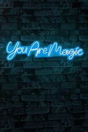 You are Magic - albastru Iluminat decorativ LED din plastic 69x2x18 albastru