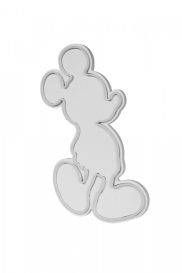 Mickey Mouse - alb Iluminat decorativ din plastic LED 27x3x49 alb