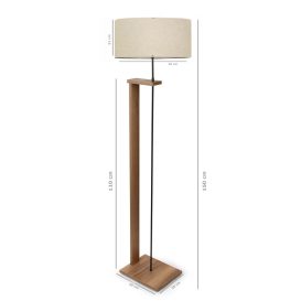 AYD-2825 Lampa din lemn Bej 
 Lemn 21x38x150 cm