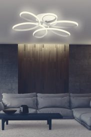 Berenices White-White Light Design interior Candelabru alb 60x4x80 cm