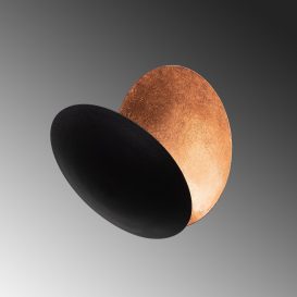 Yosma-13639 Design interior Lampa de perete 
 negru Copper 25x25x25 cm