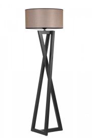 Maçka 8747-3 Design interior Lampa de podea 
 Nuc negru 45x45x150 cm