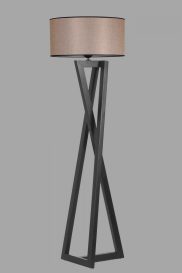 Maçka 8747-3 Design interior Lampa de podea 
 Nuc negru 45x45x150 cm