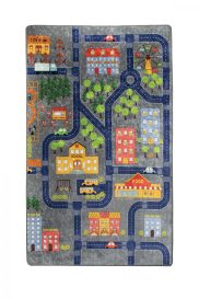 Covorul Orașului Mic (100 x 160) Multicolor