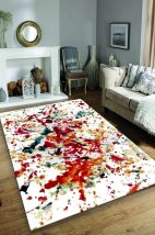 Oil Paint Djt Carpet (200 x 290) Multicolor