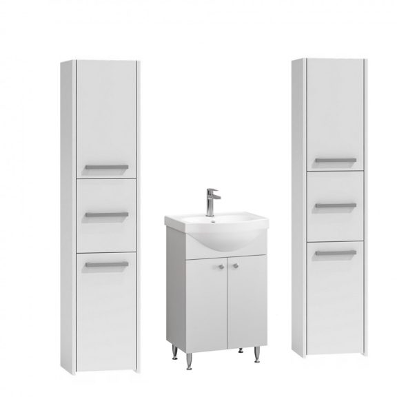 Set mobilier baie Luna S33 dulap bază Ikeany cu chiuvetă