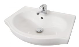 Bazena60 II NOU dulap de baie cu chiuveta 60 cm alb