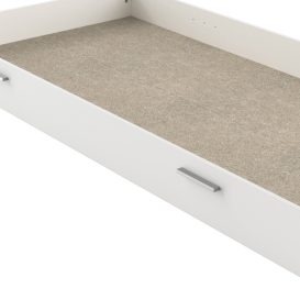 Zona de dormit suplimentară pentru patul Life 90x200cm alb mat