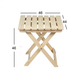 Set mobilier de gradina Astino cu 2 scaune Natural