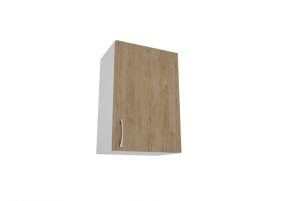   Dulap de bucătărie superioară Benita 1 ușă Lemn natural-alb 40x30x60 cm