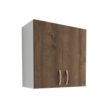   Dulap de bucătărie superioară cu 2 uși Benita Bronz Stejar-alb 60x30x60 cm