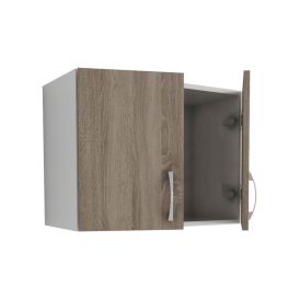 Dulap de bucătărie superioară Benita cu 2 uși Stejar Sonoma-alb 60x30x45 cm