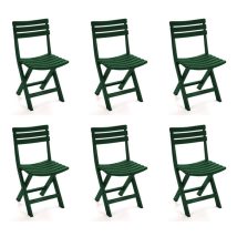 Simon összecsukható szék Zöld - 6db