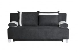 Marebello 01 canapea functie de pat cu suport lenjerie de pat, Grafit