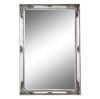 Oglindă, cadru din lemn argintiu, MALKIA 6