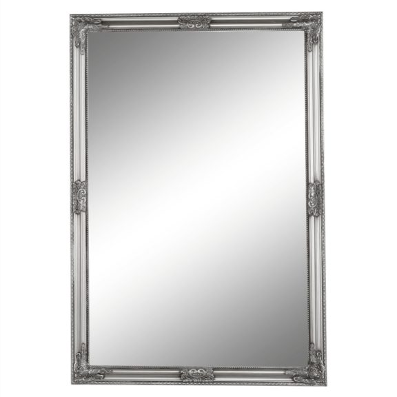 Oglinda, rama din lemn argintiu, MALKIA tip 11
