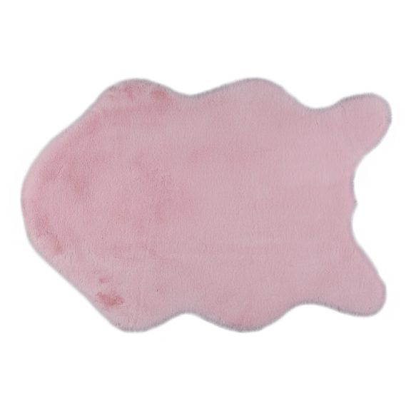 Blană artificială, roz, 60x90, IEPPE TIP 5