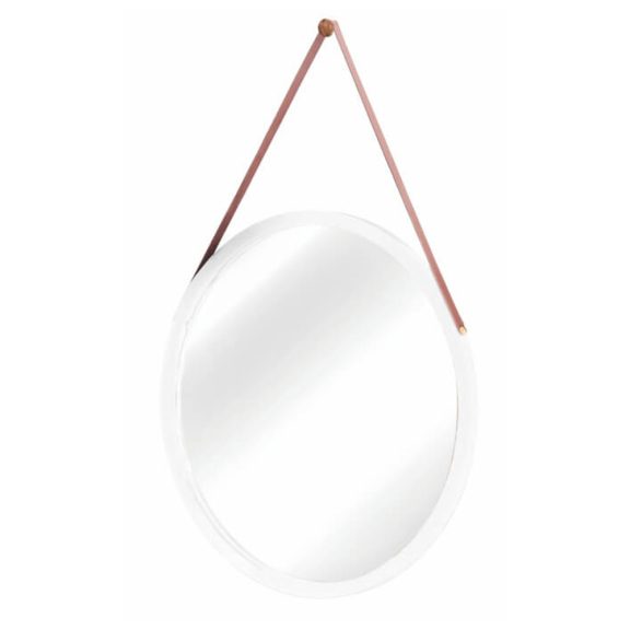Oglindă, alb bambus, LEMI 1