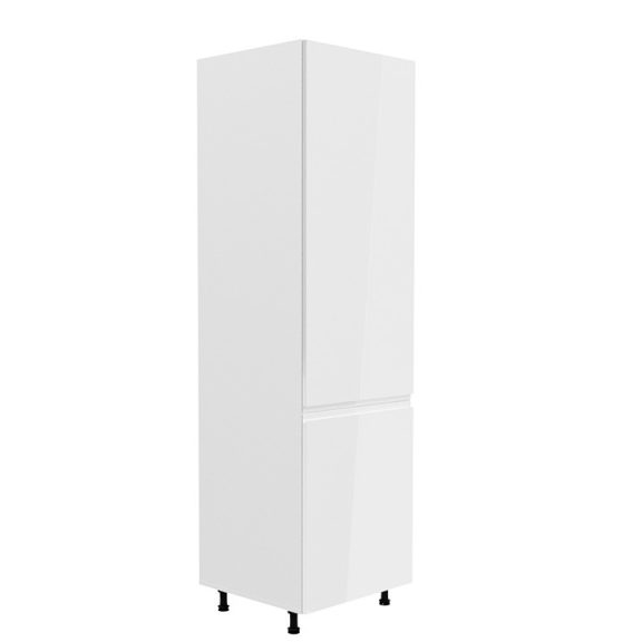 Dulap frigider incorporat, alb/alb foarte lucios, dreapta, AURORA D60ZL